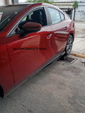 Sides Skirts slim Mazda 3 Sedan negro piano 2019 - 2026