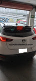 Aleron HB slim Mazda CX-3 negro piano 2016 - 2023