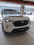 Front lip Shark 3 piezas Mazda CX-90 negro piano 2024 2025 2026
