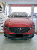 Front lip prototipo NZ MAzda CX-9 negro piano 2018 2019 2020 2021