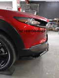Front lip prototipo NZ MAzda CX-9 negro piano 2018 2019 2020 2021