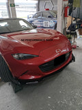 Front splitter 3 piezas NZ Mazda MX-5 Miata (ND) negro piano 2015 - 2026