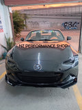 Splitter 3 piezas Mazda MX-5 (ND) negro piano 2015 - 2026