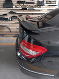 Aleron Big Spoiler Mercedes Benz C350 negro piano 2008 2009 2010 2011 2012