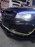 Front lip Vortex NZ Mercedes Benz CLA 250 negro piano 2014 2015 2016 2017 2018 2019