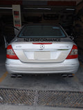 Difusor Vortex NZ Mercedes Benz E 63 AMG negro piano