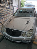 Front lip prototipo NZ Mercedes Benz E 63 AMG negro piano