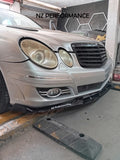 Front lip prototipo NZ Mercedes Benz E 63 AMG negro piano