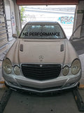 Front lip prototipo NZ Mercedes Benz E 63 AMG negro piano