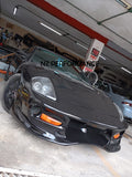 Facia delantera estilo BMX Mitsubishi Eclipse 3G negro mate 2000 - 2005