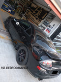 Sides skirts extensión a medida Mitsubishi Eclipse 3G negro piano 2000 - 2005