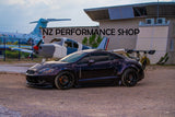 Widebody Mitsubishi Eclipse 4G negro mate 2006 2007 2008 2009 2010 2011 2012