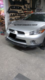 Front lip Shark NZ 3 piezas Mitsubishi Eclipse 4G hidrografía carbono 2006 - 2012