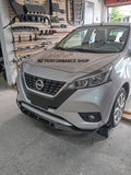 Front lip prototipo NZ Nissan March hidrografía carbono 2021 - 2026