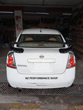 Aleron WRX Nissan Sentra B16 negro mate 2007 - 2012