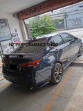 Aleron Big Spoiler Nissan Versa negro piano 2020