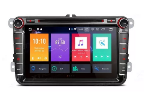 Auto Estereo Vw 8 Pulgadas Jetta Passat Beetle Bt Dvd Gps Sd