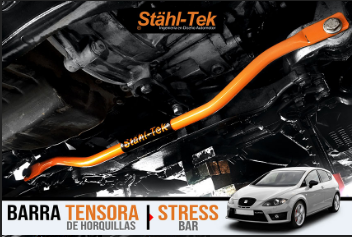 Barra Tensora de Horquillas Frontal (Stress Bar) León / Altea Mk2 2006-2012