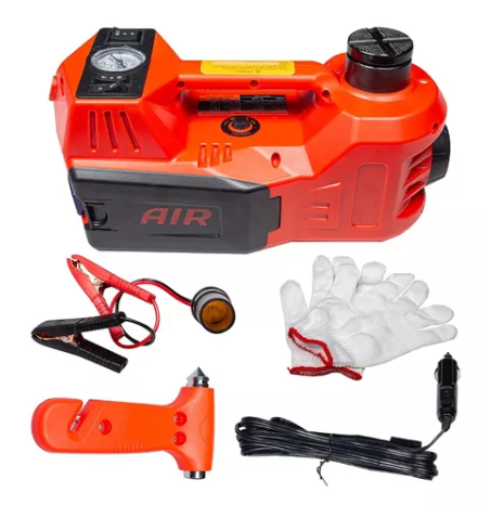 Kit Gato Eléctrico Hidráulico Auto Suv 5t 12v Bomba Inflado