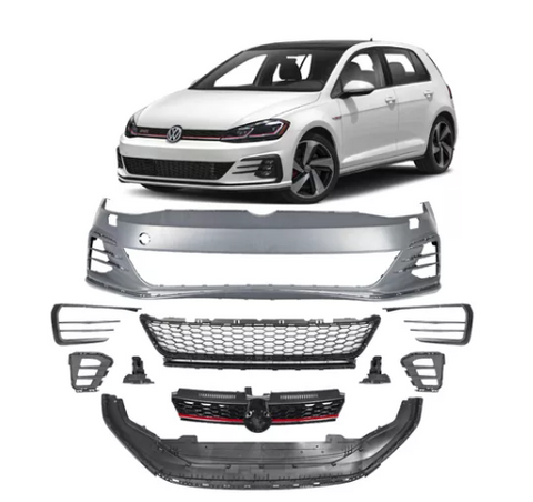 Facia Delanter Golf Mk7.5 Tipo Gti 2018-2021 Parrilla Niebla