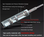 Kit coilovers amortiguador 32 ajustes para Honda Civic 92-00 Acura Integra 94-01