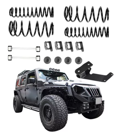 Kit De Elevación Suspensión 2.5in Jeep Wrangler Jk 2007-2017