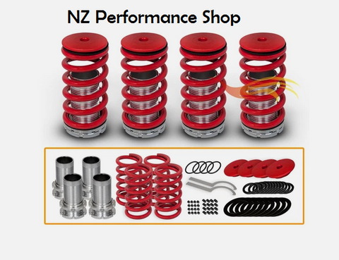 coilsovers  ajustables de descenso JDM ROJO para 95-98 TL / 97-99 CL