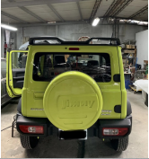 Alerón tipo Brabus Jimny suzuki