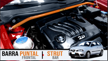 Barra Puntal Frontal (Strut Bar) Ibiza / Cordoba Mk3 2002-2008