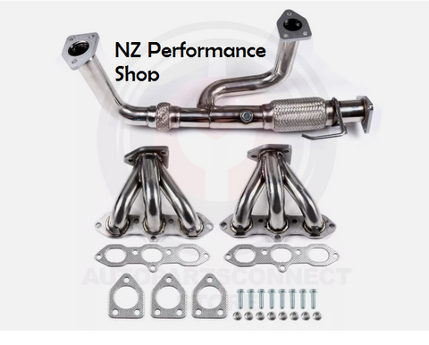 COLECTOR ESCAPE CABEZAL ACERO INOXIDABLE PARA 98-02 ACURA 3.0 V6/99-03 TL/CL/ ACCORD