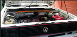 Barra Puntal Frontal (Strut Bar) Jetta Golf Mk1 (Caribe, Atlantic Mexico) 1979-1984