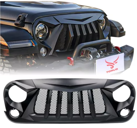 Parrilla Jeep Wrangler Jk 07-18 Enojad Angry New Model Torus