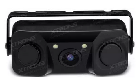 Camara De Reversa Universal 3 En 1 Con Sensores Y Luz Led