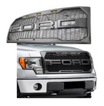 Parrilla Ford Lobo F150 2013 2014 Luz Led Ambar Tipo Raptor