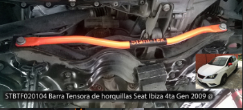 Barra tensora de Horquillas Frontal (Stress Bar) Ibiza Mk4, Mk5 2009-2022