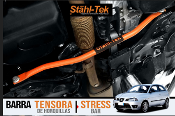 Barra Tensora de Horquillas Frontal (Stress Bar) Ibiza / Cordoba Mk3 2002-2008