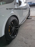 Sides Skirts a medida Seat Ibiza negro piano
