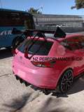 Aleron Big Wing HB a medida Seat Leon Cupra negro piano