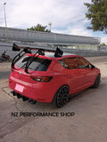 Aleron Big Wing HB a medida Seat Leon Cupra negro piano
