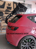 Aleron Big Wing HB a medida Seat Leon Cupra negro piano