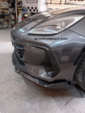 Front lip prototipo NZ Subaru BRZ hidrografía carbono 2021 - 2026