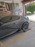 Sides skirts NZ Subaru BRZ hidrografía carbono 2021 - 2026