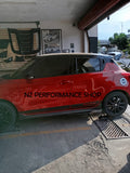 Sides Skirts slim Suzuki Swift Sport hidrografía carbono 2018 - 2023