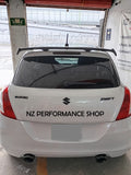 Aleron HB Suzuki Swift negro mate 2017 2018 2019 2020 2021
