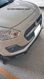 Front splitter 3 piezas Suzuki Swift negro piano 2017 - 2023