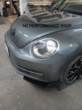 Splitter 3 piezas NZ VolksWagen Beetle negro piano 2011 2012 2013 2014 2015 2016