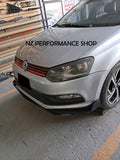 Splitter 3 piezas VolksWagen Gol Hatchback negro piano
