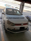 Splitter 3 piezas VolksWagen Gol Hatchback negro piano