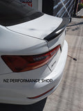 Aleron A7 VolksWagen Jetta MK7 negro satin 2019 2020 2021 2022 2023 2024 25 2026