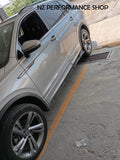 Sides Skirts VolksWagen Taos hidrografía carbono